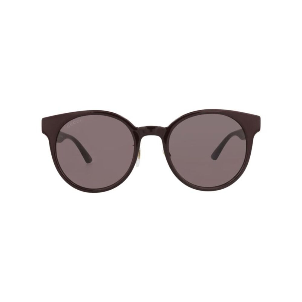 Gucci Round-Frame Injection Sunglasses Red Womens